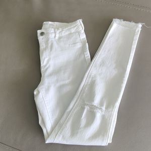 ZARA TRAFALUC HIGH WAIST DENIM JEANS